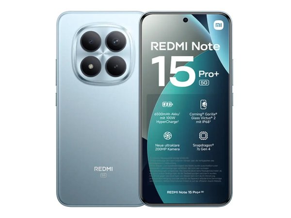 Xiaomi Redmi Note 15 Pro+ blau Telekom - Cellulare - 256 GB