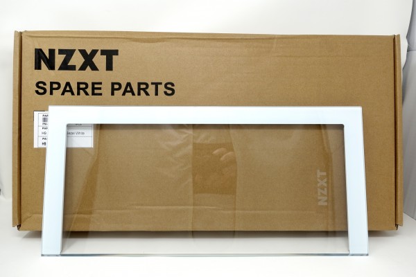 NZXT Pannello frontale in vetro per H9 Flow Bianco Ricambio originale NZXT