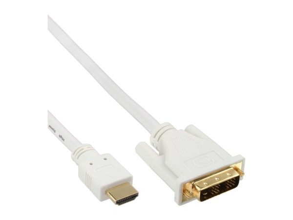 InLine Adapterkabel - Single Link - HDMI männlich zu DVI-D männlich