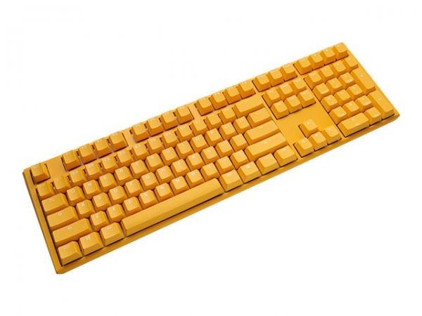 Ducky One 3 Yellow - Full-size (100%) - Cablato - USB - Interruttore a chiave meccanica - LED RGB -