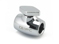 XSPC Ball Valve - Cromo - Ottone - 1/4"