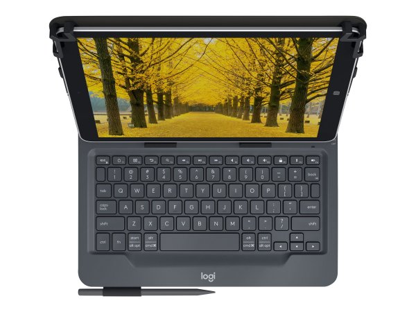 Logitech Universal Folio Schwarz Bluetooth QWERTY Italienisch 920-008335 - Tastiera - QWERTY