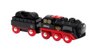 BRIO Ravensburger Battery Operated Steaming Train - Modello di treno - Ragazzo - 3 anno/i - Nero - R