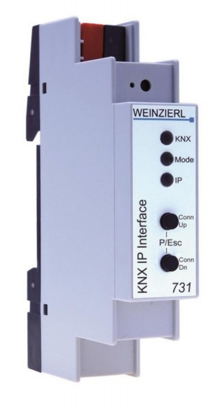 Weinzierl 5242 KNX IP Interface 731 18mm Gateway Ethernet Interfaccia KNX ETS