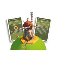 Pegasus Spiele Familienspiel Dorfromantik Große Mühle Erweiterung -DE