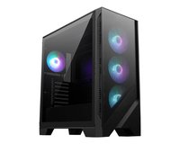 MSI MAG Forge 320R AIRFLOW - Micro Tower - PC - Nero - Trasparente - micro ATX - Mini-ITX - Rete - P