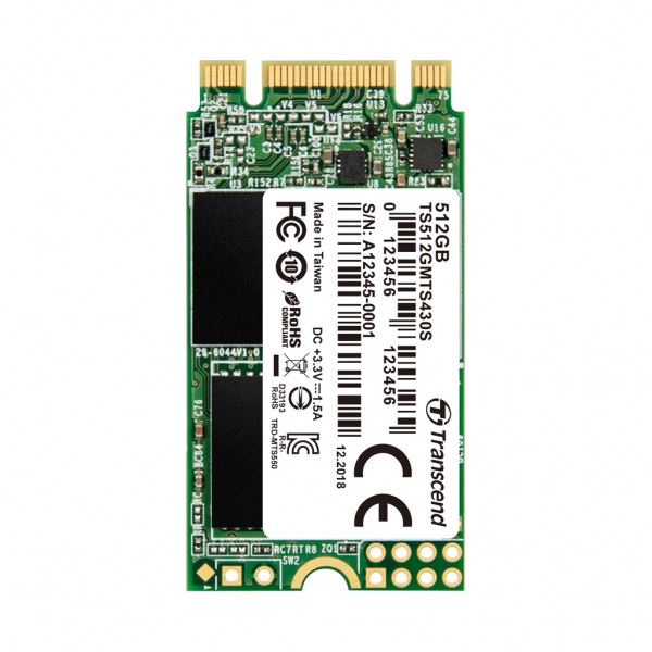 Transcend 430S - 512 GB - M.2 - 560 MB/s - 6 Gbit/s