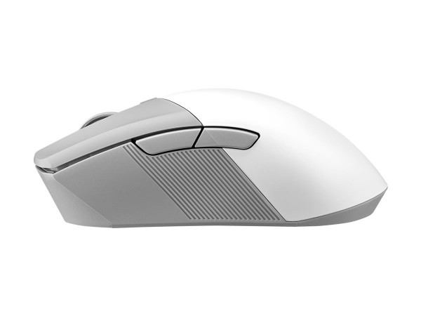 ASUS ROG Gladius III Wireless Aimpoint White - Mano destra - Ottico - RF Wireless + Bluetooth + USB
