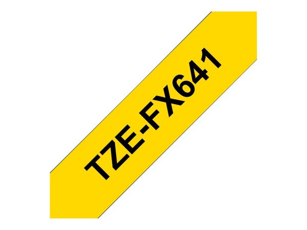 Brother TZE-FX641 - Nero su giallo - TZ - Nero - Cina - 5 anno/i - 1,8 cm
