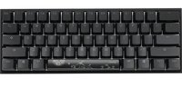 Ducky Mecha Mini - Cablato - USB - Interruttore a chiave meccanica - LED RGB - Nero - Mouse incluso