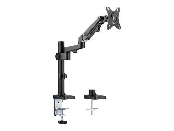 Neomounts DS70-750BL1 Braccio per monitor 17-27" - molla a gas - Morsetto/occhiello - 7 kg - 43,2 cm