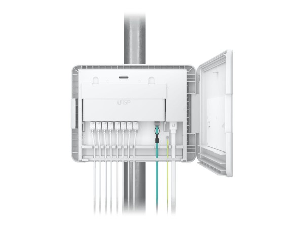 Ubiquiti UISP Box - Montaggio su palo - Interno e esterno - Policarbonato (PC) - 320 mm - 46,3 mm -