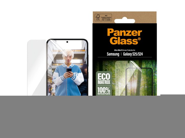 PanzerGlass Eco Matrix Screen Protector für Samsung Galaxy S25