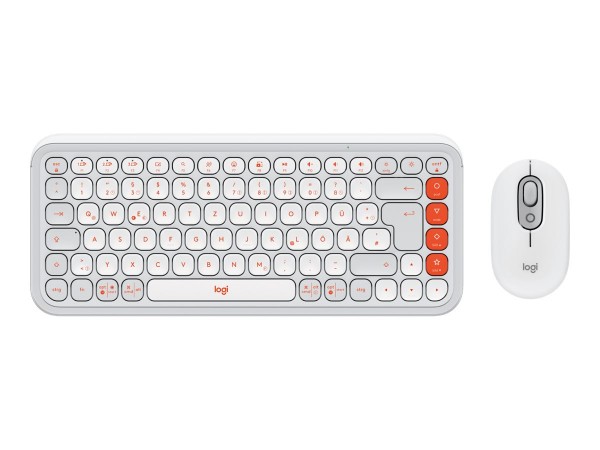 Logitech Pop Icon Combo - Tastatur-und-Maus-Set - Tastiera - 400 dpi