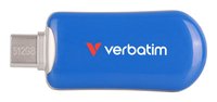 Verbatim USB-Stick 3.2 Typ C Plectra Flash Drive blue - Flash-Speicher - unsortiert