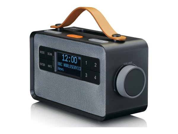 Lenco PDR-065BK - Portatile - Digitale - DAB+ - FM - 4 W - 6,98 cm (2.75") - Blu