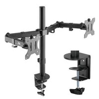 MacLean MC-884 monitor mount stand 81.3 cm 32" Black Desk