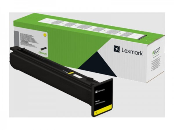 Lexmark Toner yellow CX833 - Originale - Unità toner