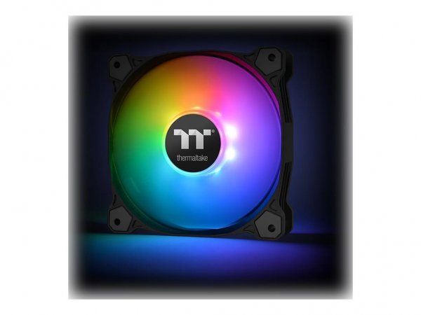 Thermaltake Pure 12 ARGB - Ventilatore - 12 cm - 500 Giri/min - 1500 Giri/min - 56,45 pdc/min - Nero