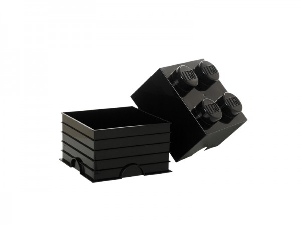 LEGO Storage Brick 4 schwarz