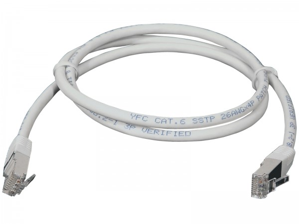 Goobay 50891 - 10 m - Cat6 - S/FTP (S-STP) - RJ-45 - RJ-45 - Grigio
