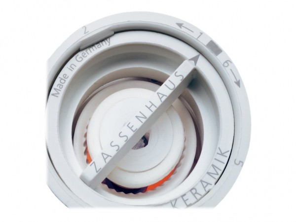 Zassenhaus Aachen - Macinasale - Acciaio inossidabile - Acrilico - Acciaio inossidabile - Ceramica -