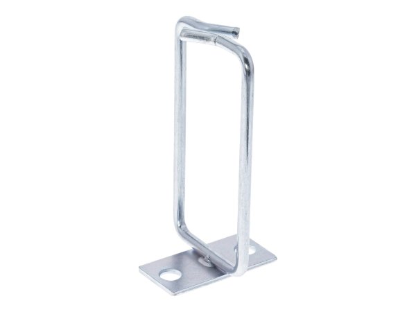 InLine supporto per cavi - metallo - zincato - 40x80mm