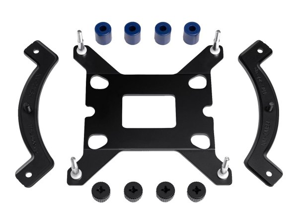 Noctua NM-I17XX-MP83 chromax.black - Kit di montaggio - Nero - LGA 1700 - Noctua NH-D15 - NH-D15 chr