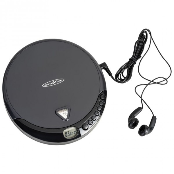 Reflexion PCD400 Tragbarer CD-Player CD CD-R CD-RW Schwarz