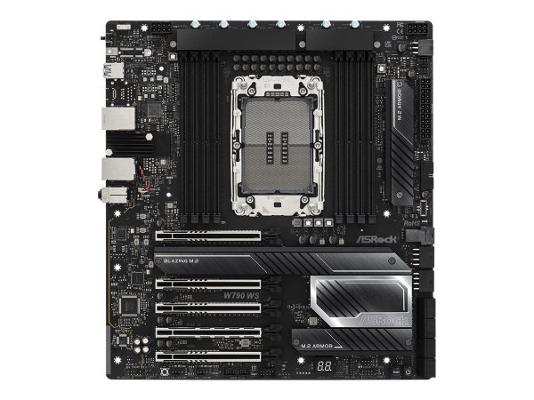 ASRock W790 WS R2.0, Intel, LGA 4677 (Socket E), Intel® Xeon® W, W-2400, W-3400, DDR5-SDRAM, 2,05 TB