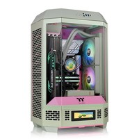 Thermaltake The Tower 300 hellgruen/rosa Tempered Glass - Torre - ATX