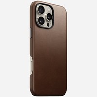 Nomad Traditional Leather Case iPhone 16 Pro Max Brown
