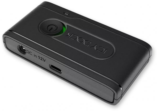 Icy Dock MB931U-1VB - USB tipo-C - M.2 - Nero - 10 Gbit/s - 12 V - 2 A