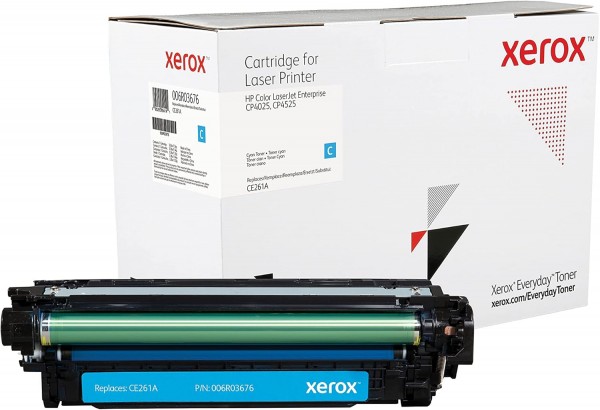 Xerox Toner Everyday™ di Ciano compatibile con HP 648A (CE261A) - Capacità standard - 11000 pagine -
