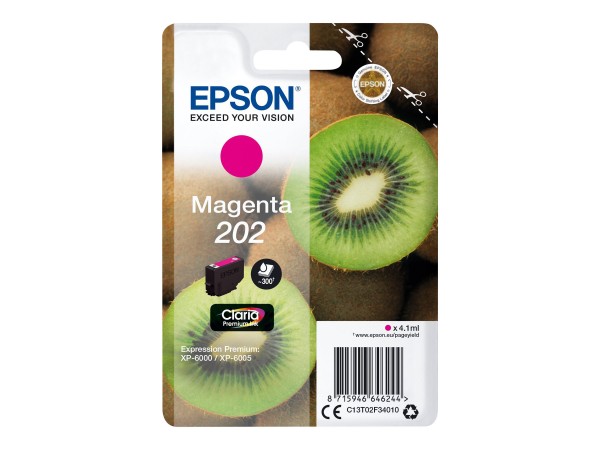 Epson 202 - 4.1 ml - magenta - original