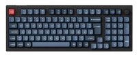 Keychron V5 Max schwarz/blaugrau DE-Layout Gateron Jupiter Brown Hot-Swap - QWERTZ