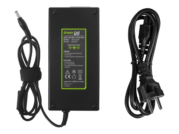 Green Cell AD100P - Computer portatile - Interno - 100 - 240 V - 50 - 60 Hz - 180 W - 19 V