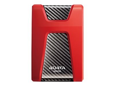ADATA HD650 USB 3.1 AHD650-2TU31-CRD red - Disco rigido - 2,5"