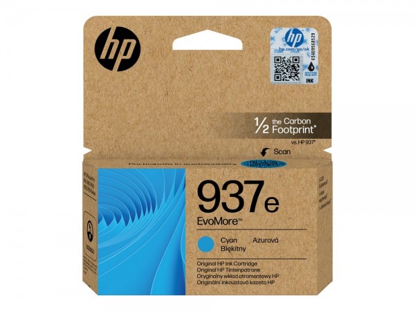 HP 937e Cyan Tintenpatrone EvoMore - Originale - Cartuccia di inchiostro