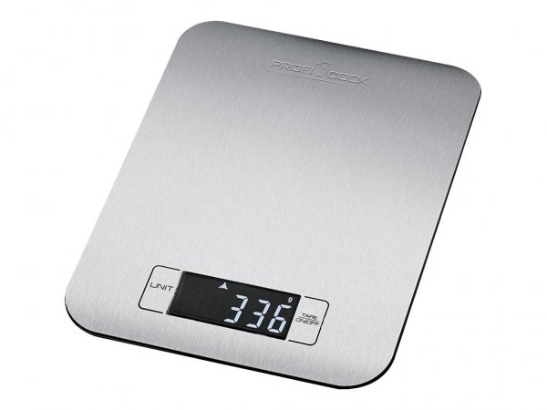 Clatronic ProfiCook PC-KW 1061 - Küchenwaage - Edelstahl/Schwarz