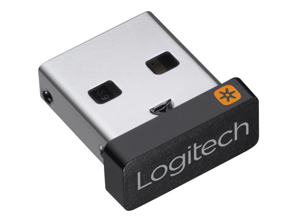 Logitech USB Unifying Receiver - Ricevitore USB - 14 mm - 6 mm - 15 mm - 1,23 g - Nero