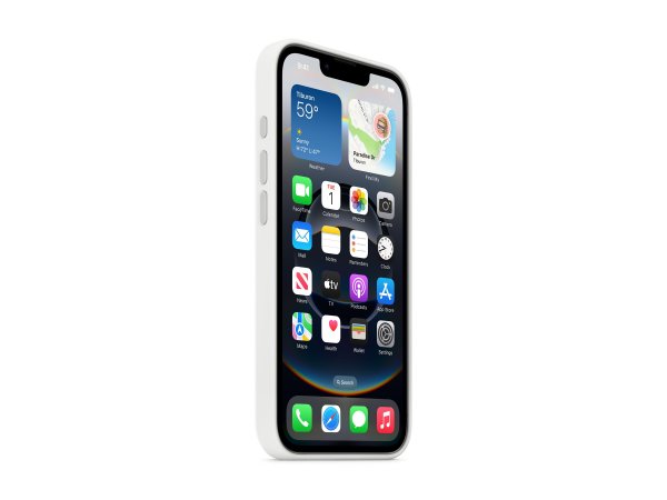 Apple iPhone 16e Silicone Case White