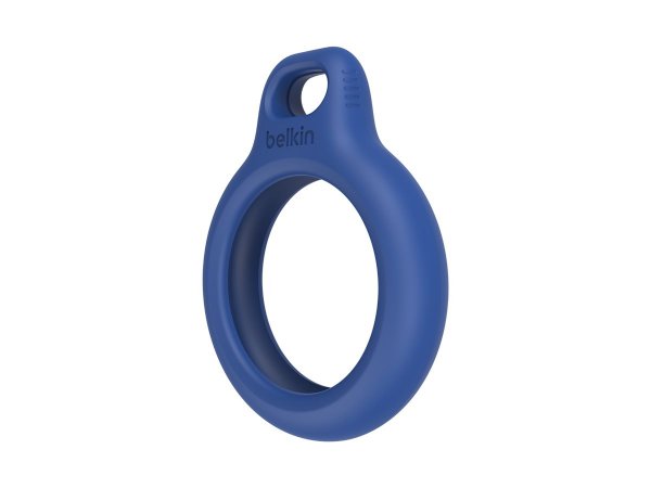 Belkin Secure Holder Schlüsselanhänger für Apple AirTag blau