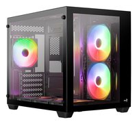 AEROCOOL ADVANCED TECHNOLOGIES Aerocool Dryft Mini v2 - Mid tower - micro ATX - Seitenteil mit Fenst