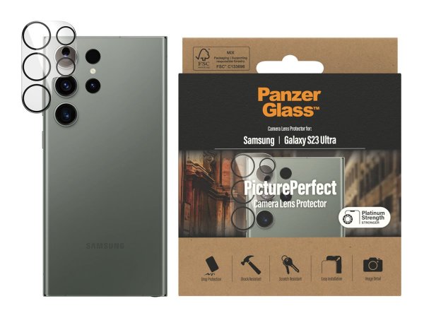 PanzerGlass ® PicturePerfect Camera Lens Protector Samsung Galaxy S23 Ultra - Samsung - Samsung - Ga
