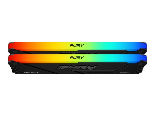 Kingston FURY Beast 64GB 3200MT/s DDR4 CL16 DIMM (Kit da 2) RGB - 64 GB - 2 x 32 GB - DDR4 - 288-pin