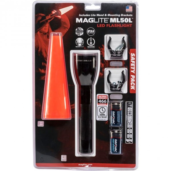 MAGLITE ML50 LED Sicherheitslampe schwarz