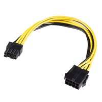 Akasa AK-CBPW23-20 - 0,2 m - ATX (8-pin) - PCI-E(6+2 pin) - Femmina - Maschio - Dritto