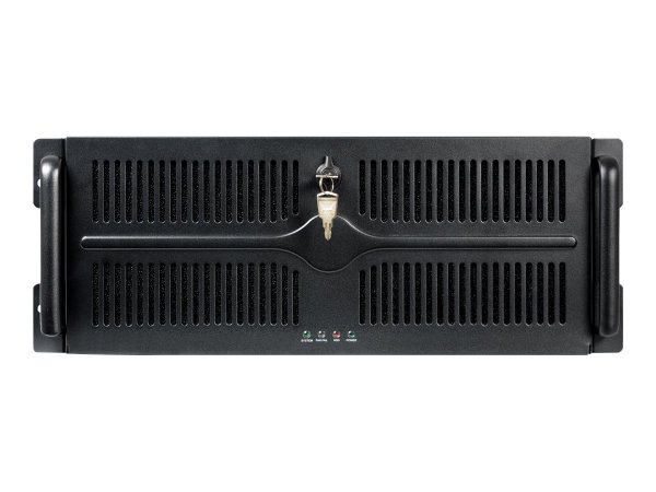 Chieftec UNC-411E-B-OP - Supporto - Server - Nero - ATX - EATX - micro ATX - SECC - 14 cm