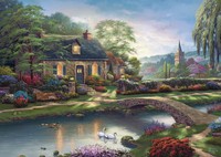 Schmidt Thomas Kinkade Studios Stoney Creek Cottage 1000 Teile